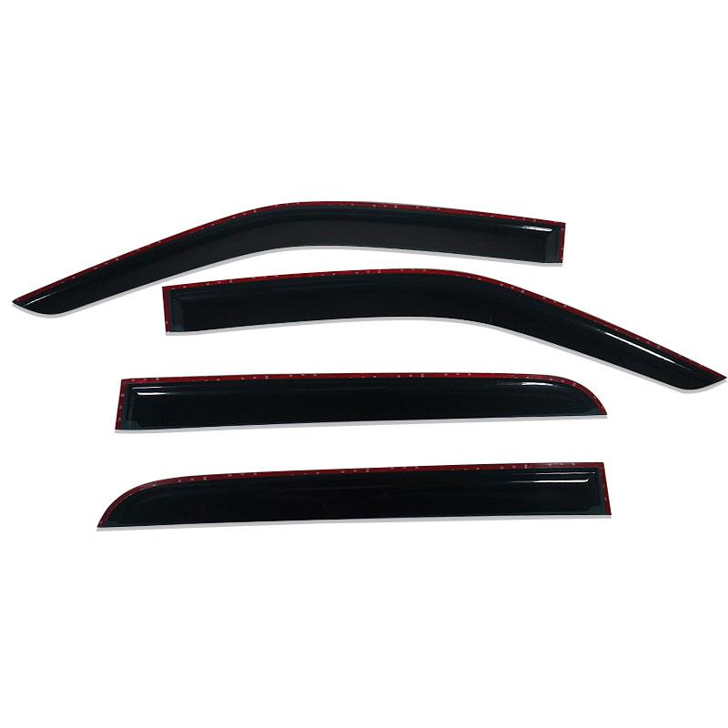 For Isuzu Mux 2021 2022 2023 2024 2025 Car Window Visor Side Vent Rain Guard Deflectors Shade Shield Shelter