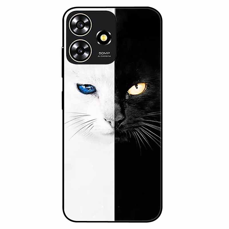 Для ZTE Blade V50 Умный чехол Чехол для телефона Ударопрочный ТПУ Мягкий силикон Fundas для ZTE Axon 50 Lite 8050 V50Smart Роскошный Coque