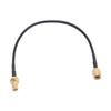 SMA Male to SMA Female Cable RG174 Коаксиальный антенный удлинитель с низкими потерями 15 см Позолоченная латунь