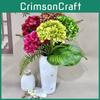 Multi Simulated Colored Hydrangeamacrophylla Artificial Bouquet For Indoor Decor