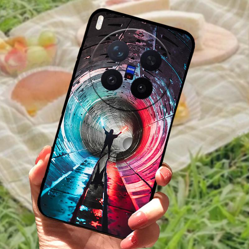 Чехол для VIVO X300 Pro 5G X300Pro V2502A Противоударный Силиконовый Мягкий ТПУ Задняя Крышка Для Телефона VIVO X 300 Pro Чехол Fundas