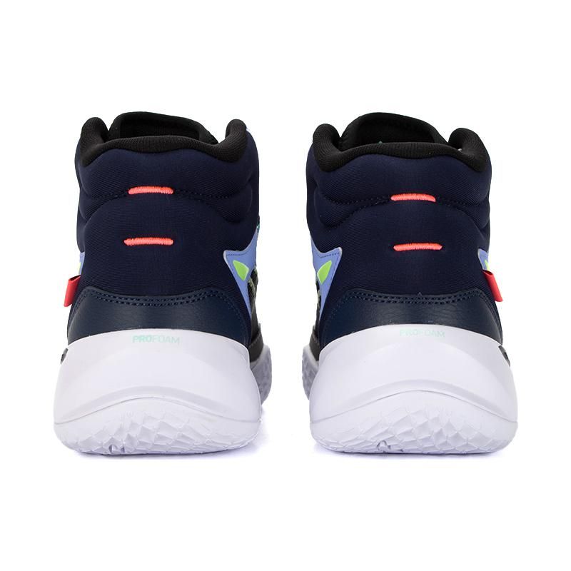Puma Playmaker Pro Mid Модные Универсальные Амортизирующие Нескользящие Износостойкие Кроссовки с Высоким Верхом для Мужчин 377902-07
