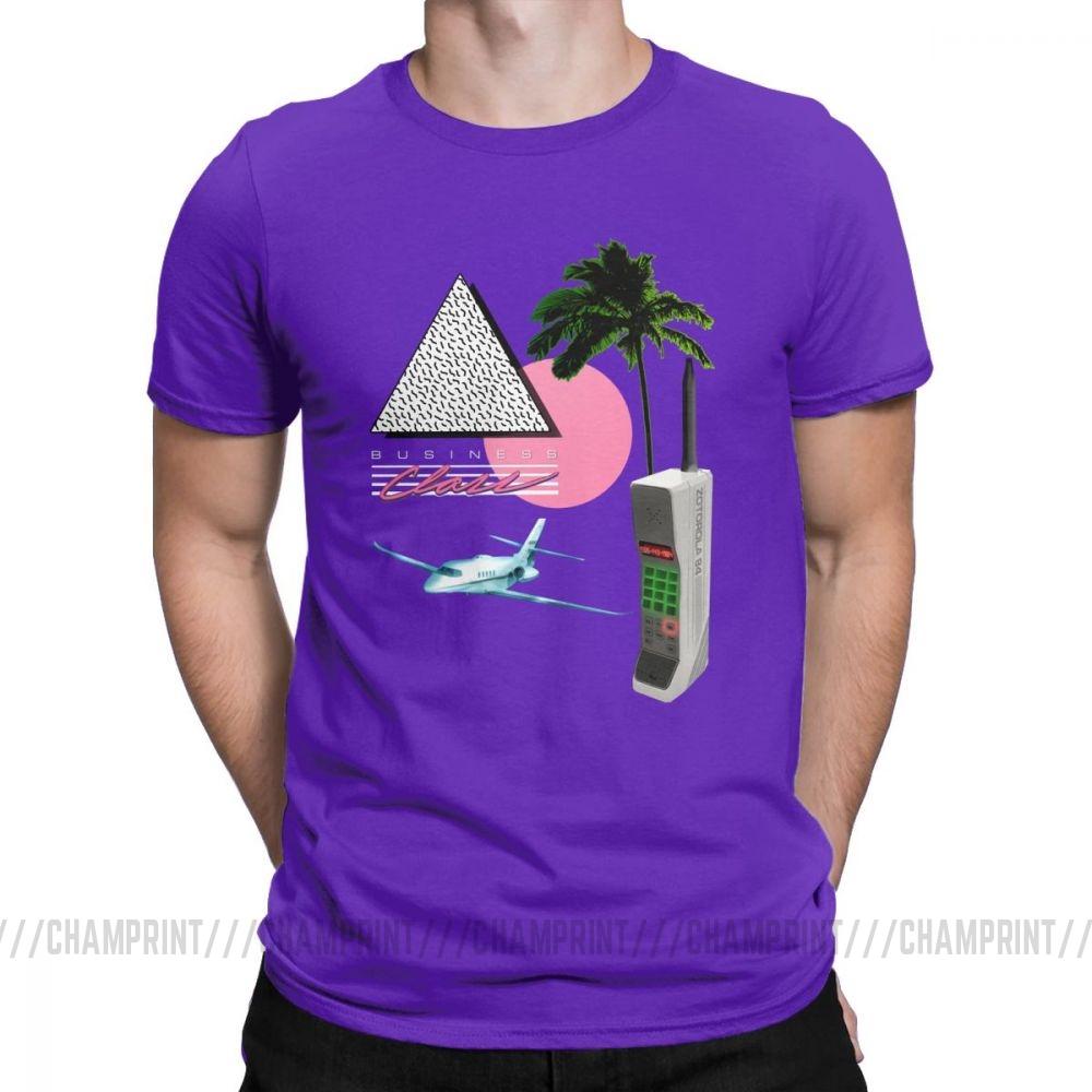 Business Class 84 Collection T Shirts Men Vhs Vaporwave Short Sleeve Funny Tee Shirt Crewneck Cotton