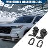 Форсунки омывателя лобового стекла для Honda Pilot 2009-2015 / Спрей-форсунка стеклоочистителя / Прочные / 2 шт. Черные