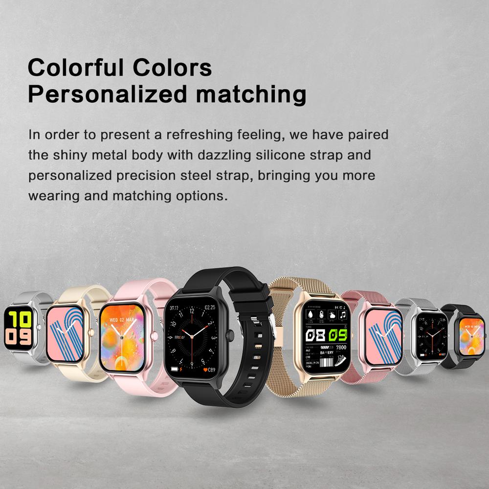 2023 Новые Смарт-часы с Bluetooth-вызовом для мужчин и женщин, для сна, сердечного ритма, кровяного давления, спортивные умные часы, модные женские умные часы для женщин