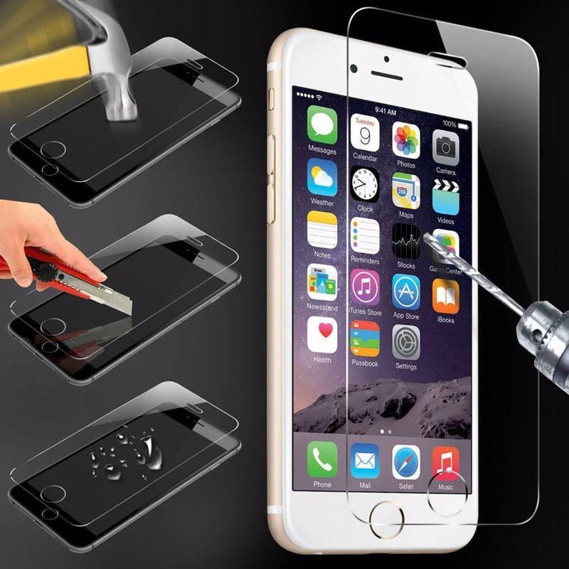 Закаленное стекло 9H для iPhone 11 Pro XS MAX XR X Защитная пленка для экрана на iPhone 7 8 6S 6 Plus 5 5S Стекло