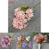 Artificial Silk Snow Orchid Bouquet For Home Decor Wedding Party Arrangement