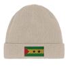 Bonnet Drapeau Sao Tomé-et-Principe En Beige