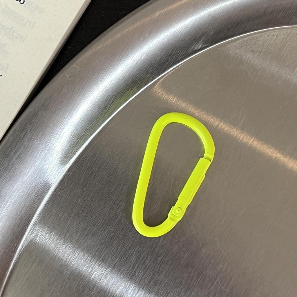 Красочный брелок-подвеска для сумки в стиле Miu, карабин, кольцо для ключей, пружинный крючок, ювелирный аксессуар