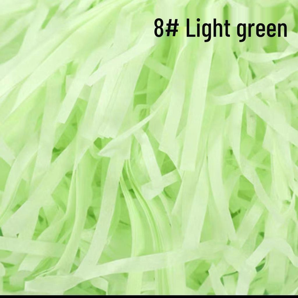 Multicolor Crinkle Paper Filler for Gift and Candy Box Packaging, Jewelry Cardstock Padding, 50g