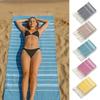 90*180cm Bath Towel Colored Striped Quick Drying Towel Soft Turkish Beach Towel  Sports