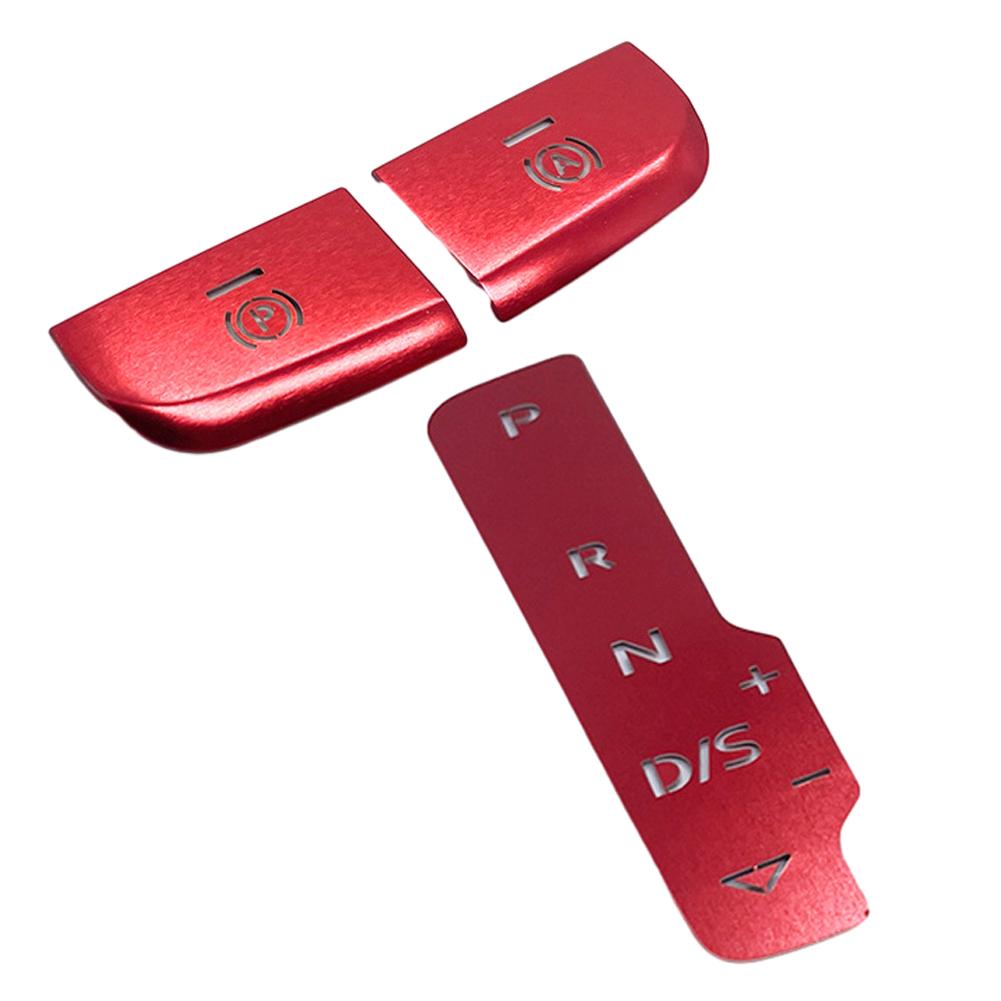 New Car Handbrake Shift Gear Panel Button Cover Trim Interior Styling Stickers For A3 8V 2013-2019