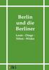 Книга Berlin Und Die Berliner