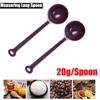 2pcs Durable 20g 19cm Measuring Long Spoon Long Handle Coffee Spoon Fruit Powder Spoon Milk Tea Spoons
