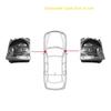 Автомобильный сабвуфер для BMW F10 G20 F11 F20 F30 F32 Корпус динамика Басовый Под сиденьем Панель Аудио Музыка Стерео Низкочастотный динамик Крышка рожка
