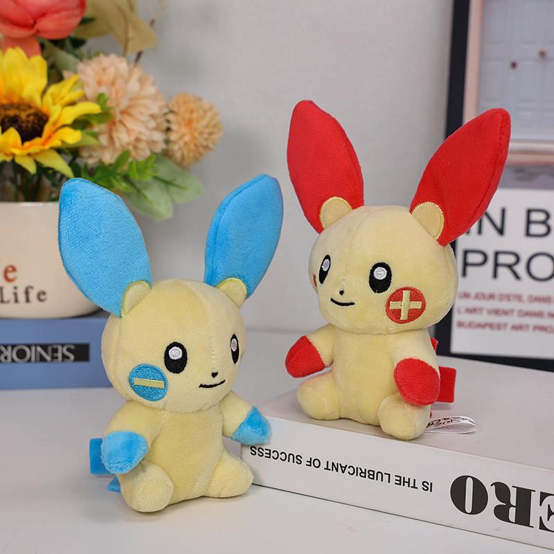 Plush Animal 15cm Rechargeable Positive And Negative Electrode Toy For Kids Entertainment