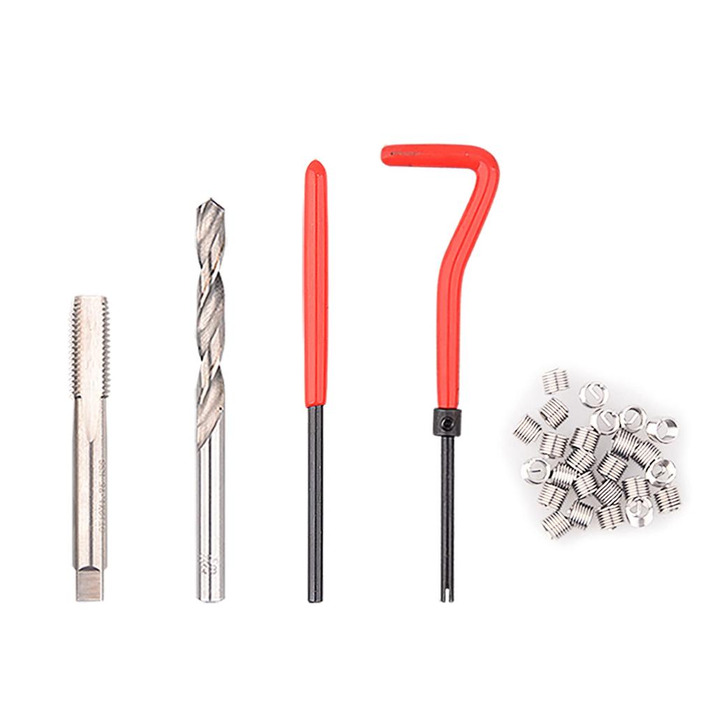 DAYUAN Набор для ремонта винтовых отверстий из 88 предметов, восстановление резьбы винтового отверстия, ремонтный комплект для восстановления отдачи Helisert M6 M8 M10