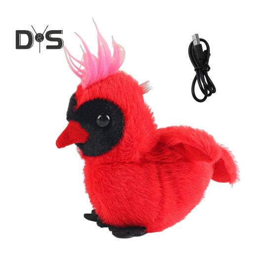 Электрическая игрушка-головоломка для кошек, перезаряжаемая, хлопающая утка, портативная, против укусов, интерактивная игрушка для кошек, бьющая крыльями утка, котенок, плюшевые игрушки