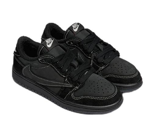 Travis Scott x Jordan Air Jordan 1 Low og Черные Ретро Кроссовки DO5442-001
