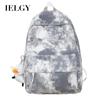 Schoolbag Female Korean Retro Tie-dye Rucksack Ins Japanese Wild Backpack