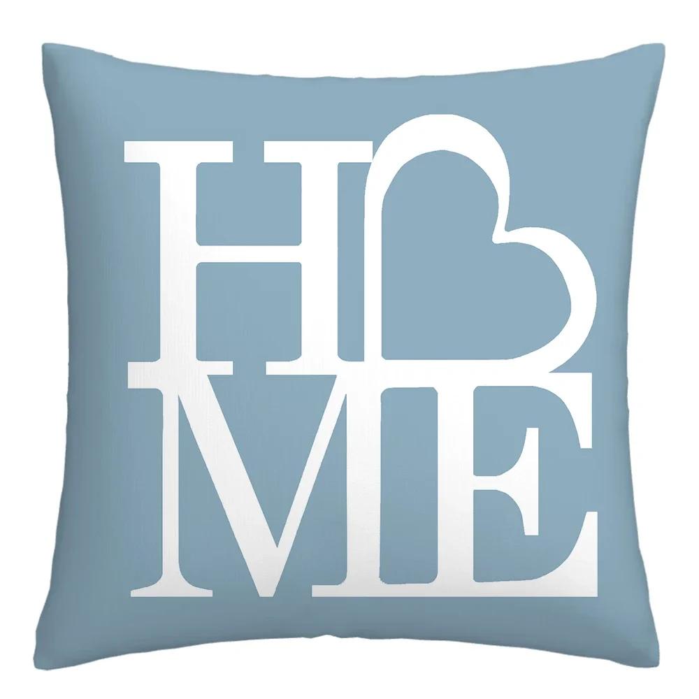 Наволочка из льна с геометрическим узором в виде озера и белого цвета для дивана, украшение для дома, может быть изготовлено по индивидуальному заказу 40x40 45x45 50x50 60x60