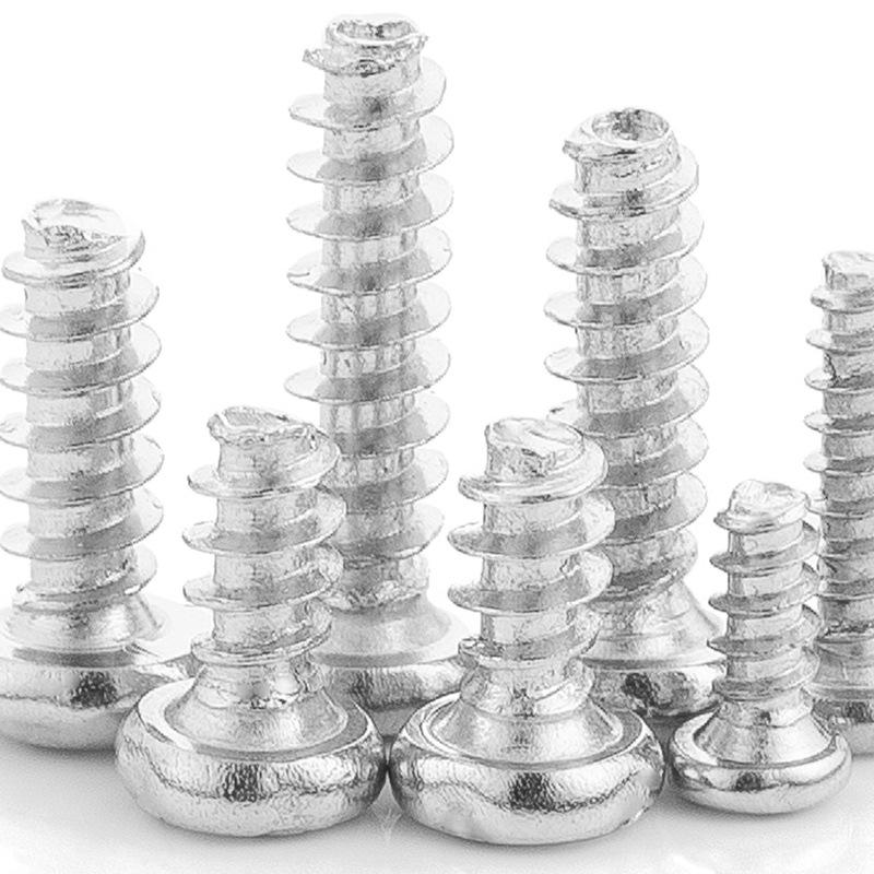 Саморез с потайной головкой и плоским концом, оцинкованный - M2/M2.3/M2.6/M3/M4