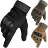 Motorcycle Gloves Men Hunting Shooting Knuckle Protection Sports Full Finger Cycling Bike Gloves Women Bicycle