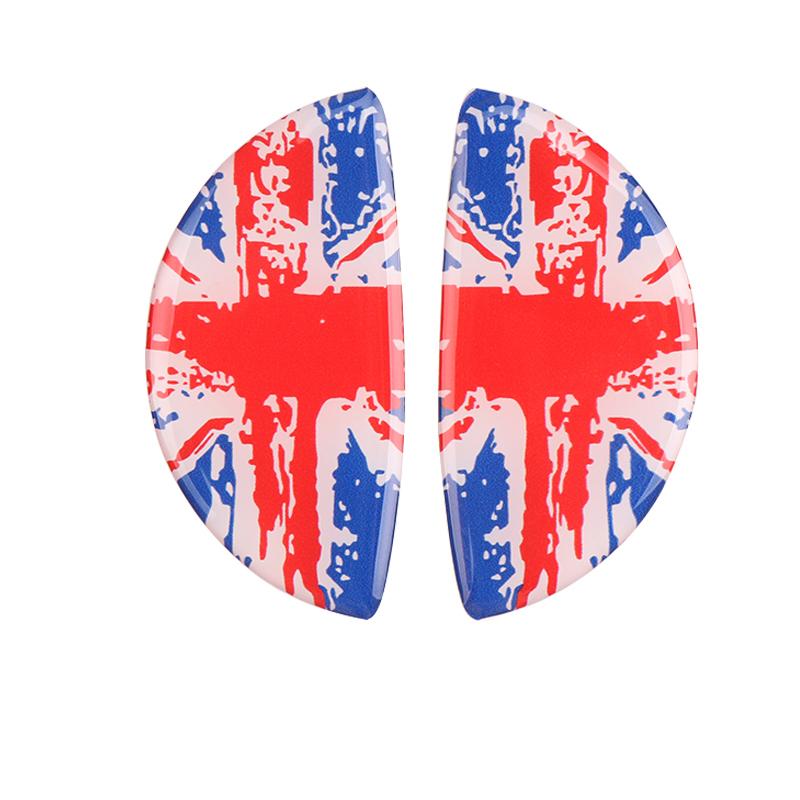 2 шт. автомобильные наклейки для MINI COOPER R56 R55 R60 R61 Countryman F55 F56 F60, кристалл, эпоксидный интерьерный аксессуар, дверная ручка автомобиля