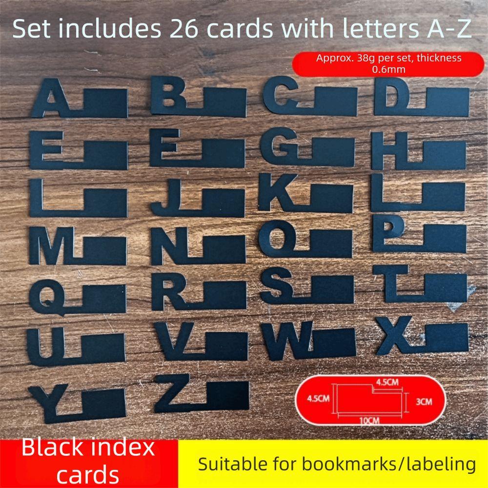 Label Stickers Category Identification Cards Alphabetic Dividers  Library Bookstores