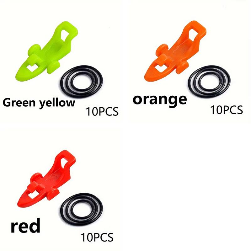 10set/pack Fishing Hook Secure Keeper Holder Lure Accessories Fishing Rod Bait Casting Tool Jig Hooks Safe Keeping