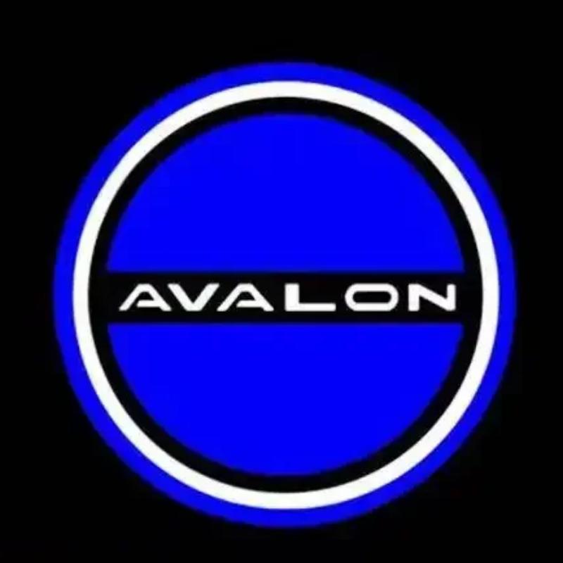 2 шт. Светодиодные логотипы приветствия на двери автомобиля, стайлинг, для AVALON 2013-2019, лазерный проектор, лампа тени-призрака, декоративные аксессуары