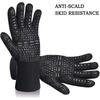 1 Pair Barbecue Gloves,up To 800c Universal Non-slip Heat Resistant Oven Gloves