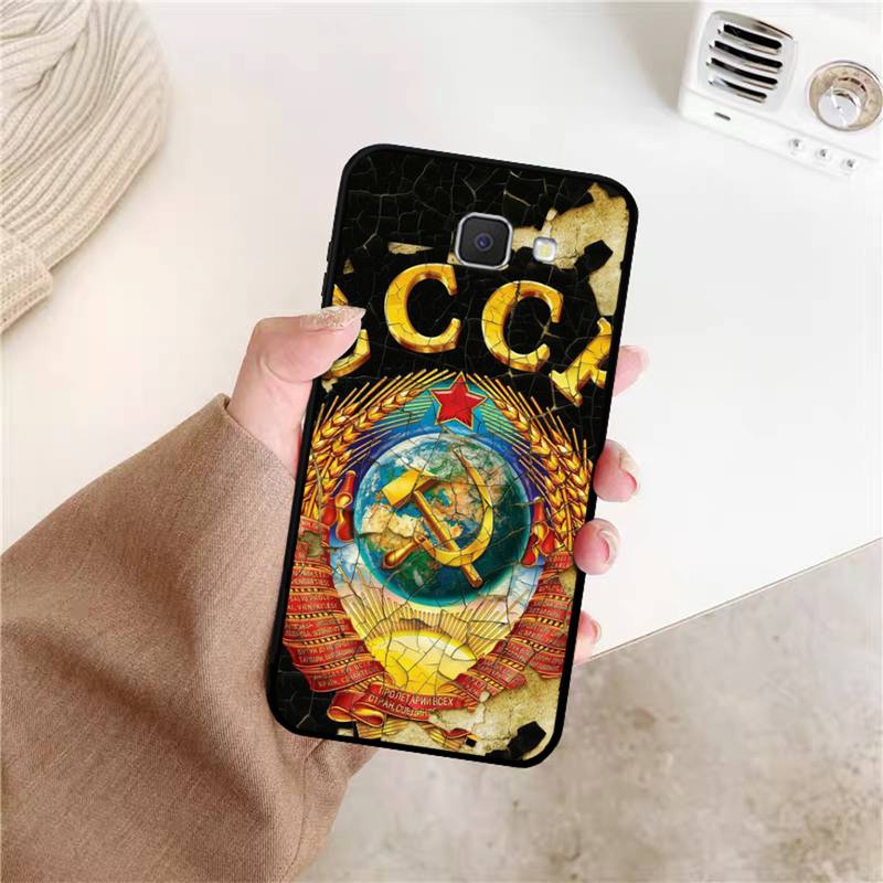 Винтажный чехол для телефона СССР CCCP для Samsung J8 J7 Core Dou J6 J4 plus J5 J2 Prime A21 A10s A8 A02