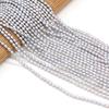 1 нить, AAA серые натуральные жемчужные бусины плоской формы, 4-5 мм, для DIY ожерелий, браслетов, аксессуаров, изготовления ювелирных изделий, подарок на день рождения, свадьбу, вечеринку 36 см