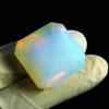 Lab-Created Opal Loose Gemstone Multi-Color 78.35 ct Emerald Cut October Birthday Birthstone