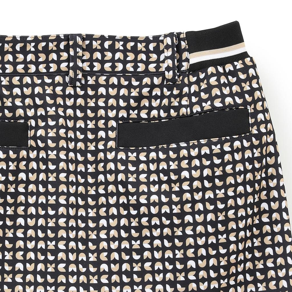 Callaway Skirt Print Cardboard Golf C24128204 SS Women's (Geometric Knit) / / 1010_Black