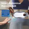 Electric Lumbar Massager Belt with Remote Control Rechargeable Percussion Massage with Vibration & Tapping for Back Relaxation