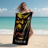 Personalized customized proof beach towel with World of Warcraft pattern - soft, absorbent,quick-drying,perfect swimming,camping&bathing
