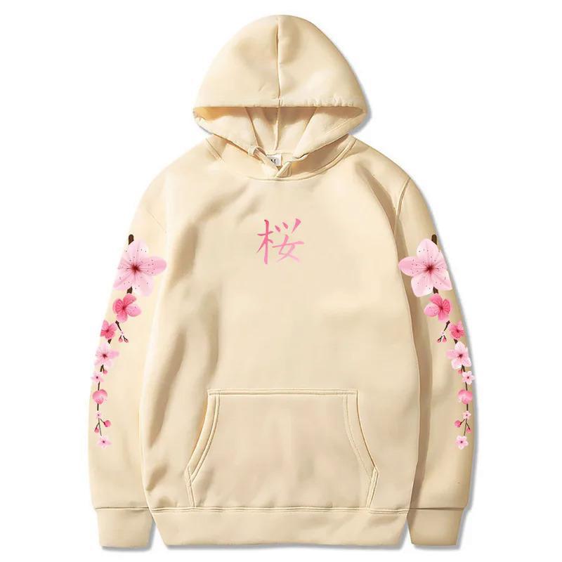 Japanese Blossom Sakura Graphic Hoodies Hoodies