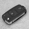 2 кнопки складной дистанционный ключ чехол для замены оболочки подходит для VW GOLF IV POLO TRANSPORTER