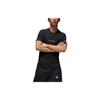 Футболка Air Jordan Logo Print Vintage Embroidery Knit Crew Neck для мужчин, топы, черный DM3183-010