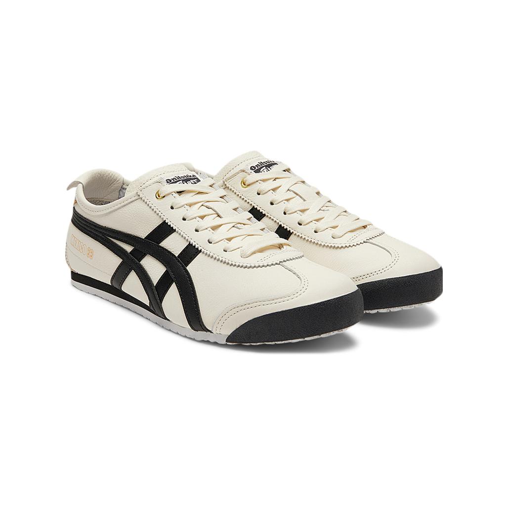 ONITSUKA TIGER Mexico 66 Кожаные Удобная поддержка Низкие Повседневные кроссовки Унисекс кроссовки 1183C691-100