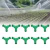10PCS 3 Way Coupling Water Hose Fitting Y Connector Adapter Coupler for Garden Irrigation