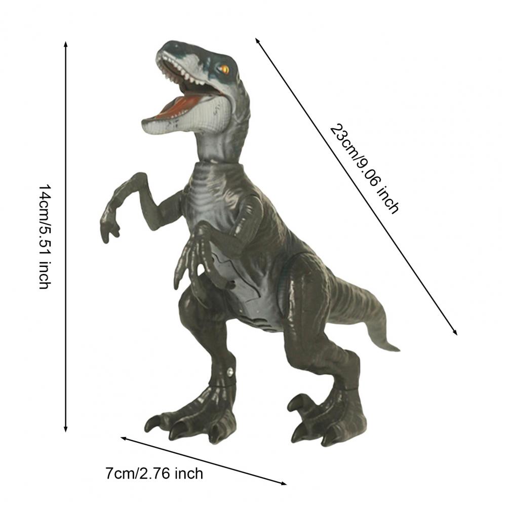 Kids Dinosaur Model Realistic Dinosaur Figure Dinosaur Toy for Kids with Light Sound Movement Tyrannosaurus Rex for Toddler