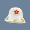 Crochet Flower Knitted Hat Korean Style Bucket Hat Cute Beanies Hat  Girls