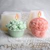 New Rose Basket Silicone Candle Mold Flower Soap Resin Plaster Mold DIY Wedding Decor Scented Candle Making Tool Valentine's Day Gift