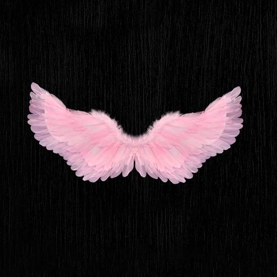 Дети Крылья Ангела Девочки Принцесса Костюм Регулируемые Перья Фея Крылья Косплей Сценическое Представление