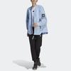 Adidas Myshelter Windweave Cardigan Color Block Loose Long Sleeve Jacket Women Jacket Blue HK4736