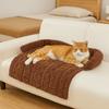 Non-Slip Pet Sofa Bed Wear-resistant Cat Bed Mat Comfortable Pet Plush Blanket  Winter
