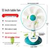 Bili Sha 12/16-inch Low Noise Oscillating Desk & Floor Fan - Ideal for Dorms, Homes & More